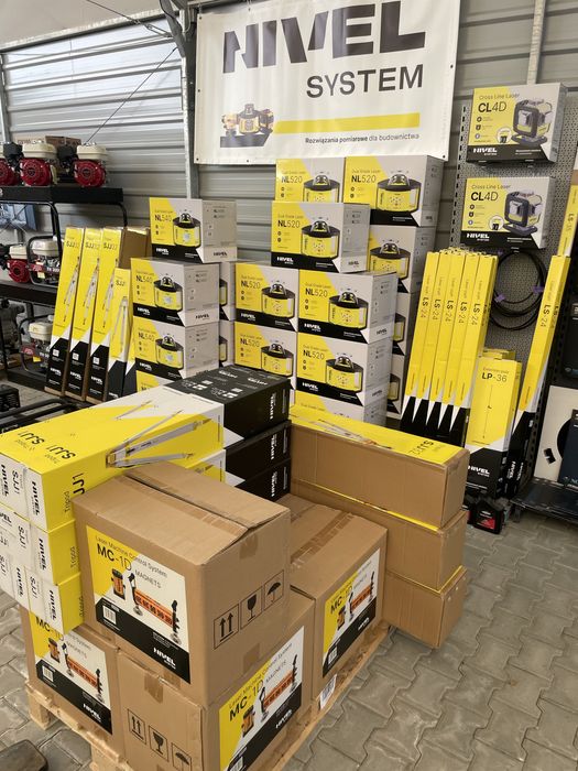 Nivel System MC-1D laserowy system kontroli pracy Nowy Fv