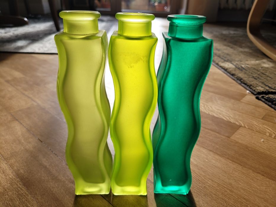 Butelki ozdoby szkło Ikea