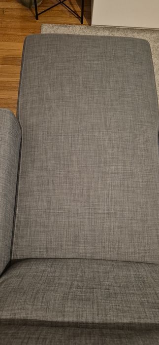 Sofa cinza ikea como novo