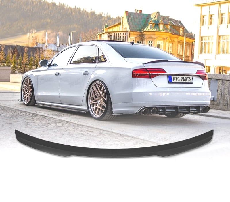 AILERON AUDI A8 D4 09-17 PRETO MATE