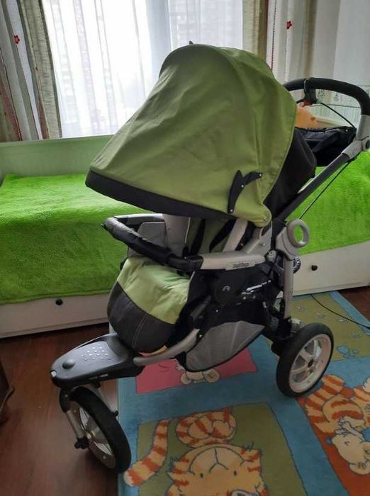Коляска 2в1 , люлька , хороший стан