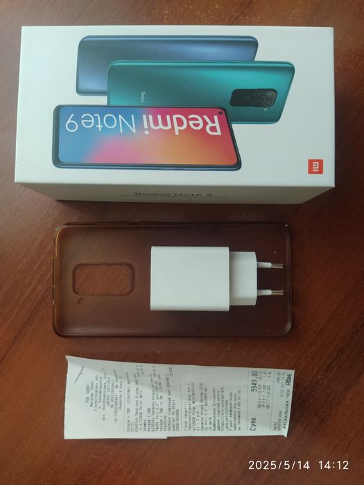 Смартфон Xiaomi redmi note 9