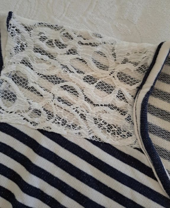 Camisola M riscas completamentw nova