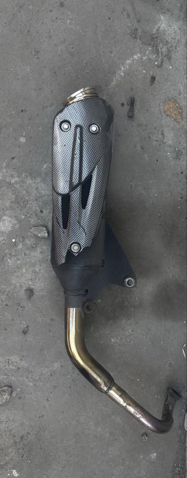 Тюнинг труба на Suzuki Addreess 125G 125S