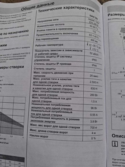 Продам автоматику для распашных ворот Sommer Twist 350 производства Германия.