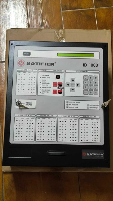 Sistema detecção incêndio Notifier