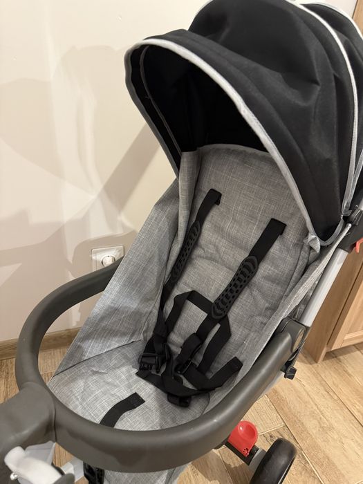 Sprzedam wózek z rowerkiem SMOBY