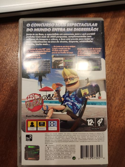 Buzz master quiz PSP PT