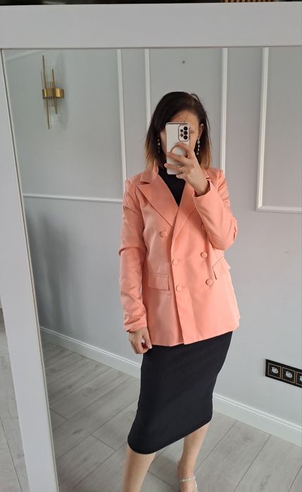 Dwurzedowa marynarka nowa z metką