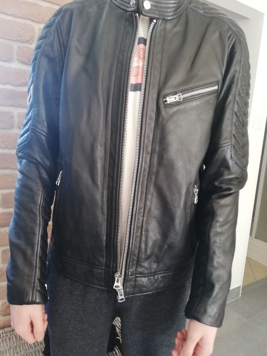 Kurtka skórzana JACK1T skórzana rozmiar M/L- piękna.