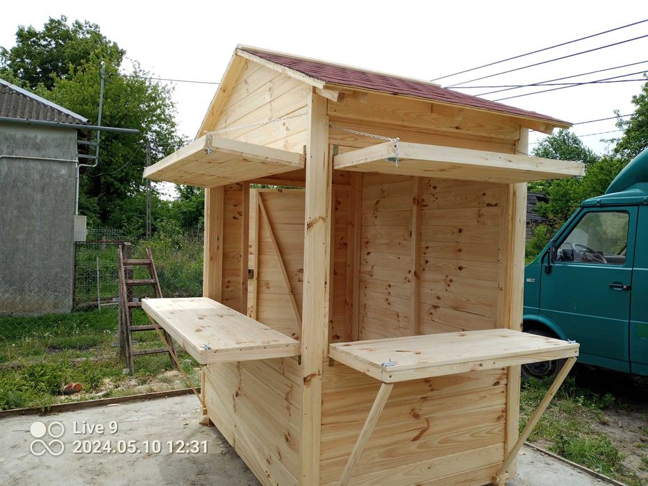 Domek handlowy / kiosk drewniany / hit sezonu