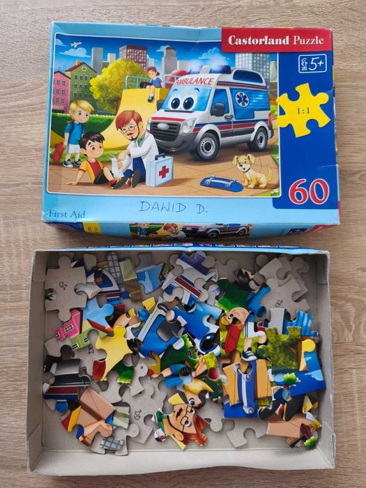Puzzle Castorland 5+ Ambulans 60 elem.