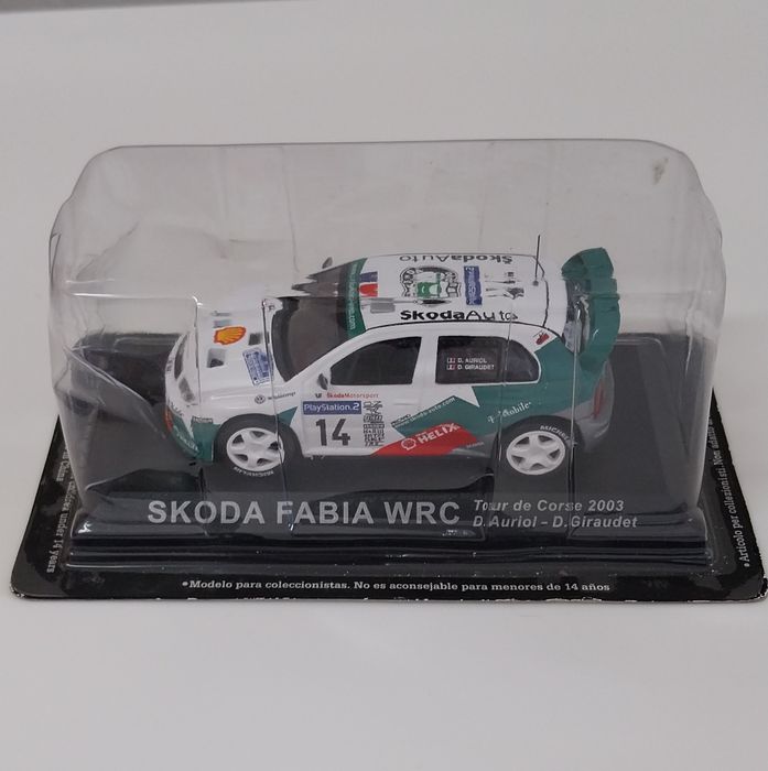 Miniatura em escala 1/43 Skoda Fabia Wrc