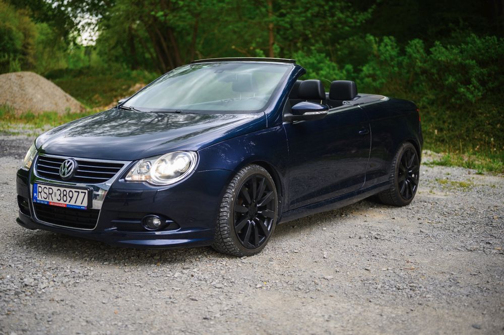 VW EOS 2.0 TDI 180KM IGŁA AUTOMAT CABRIO xenon skóra carplay