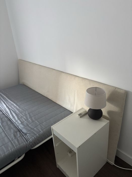 Sofá-Cama e Cabeceira