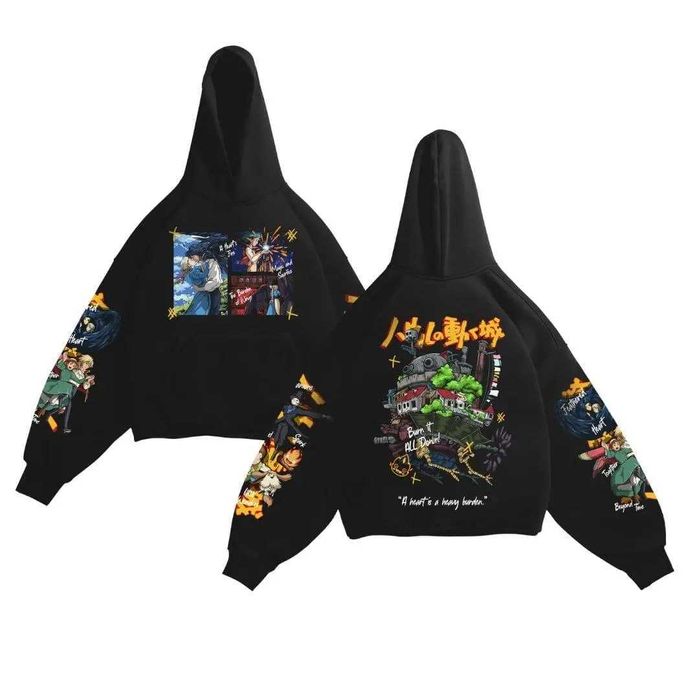Оверсайз Худи в стиле Аниме (хс-ххл)