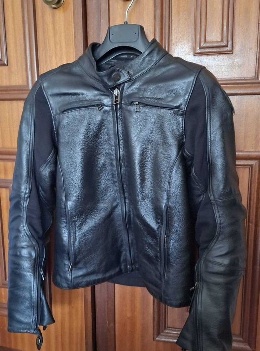 Blusão de pele DAINESE (preto)