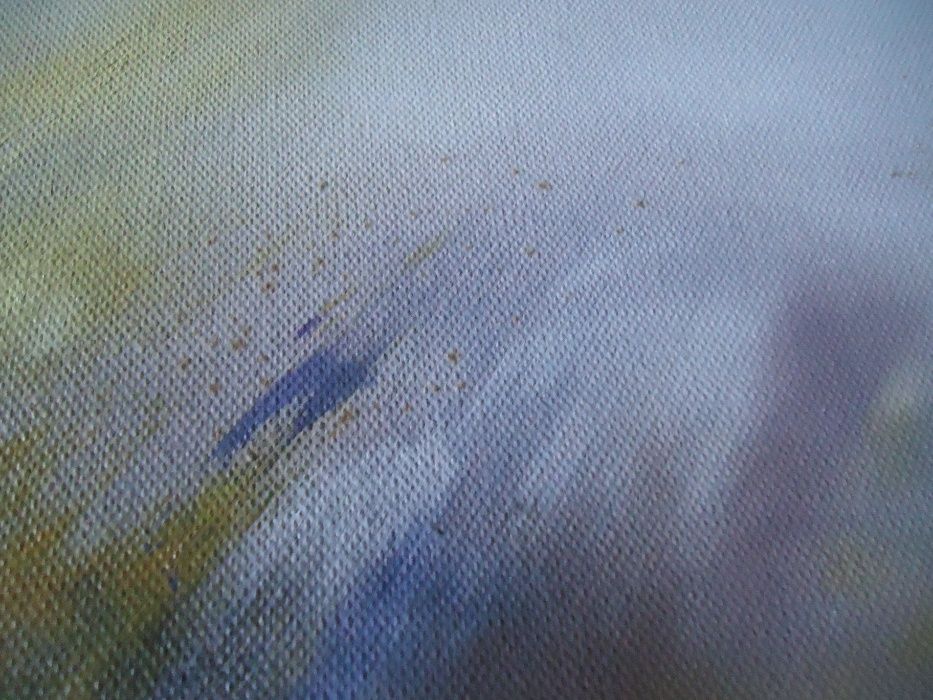 Quadro Pintura a óleo sobre Tela Assinado