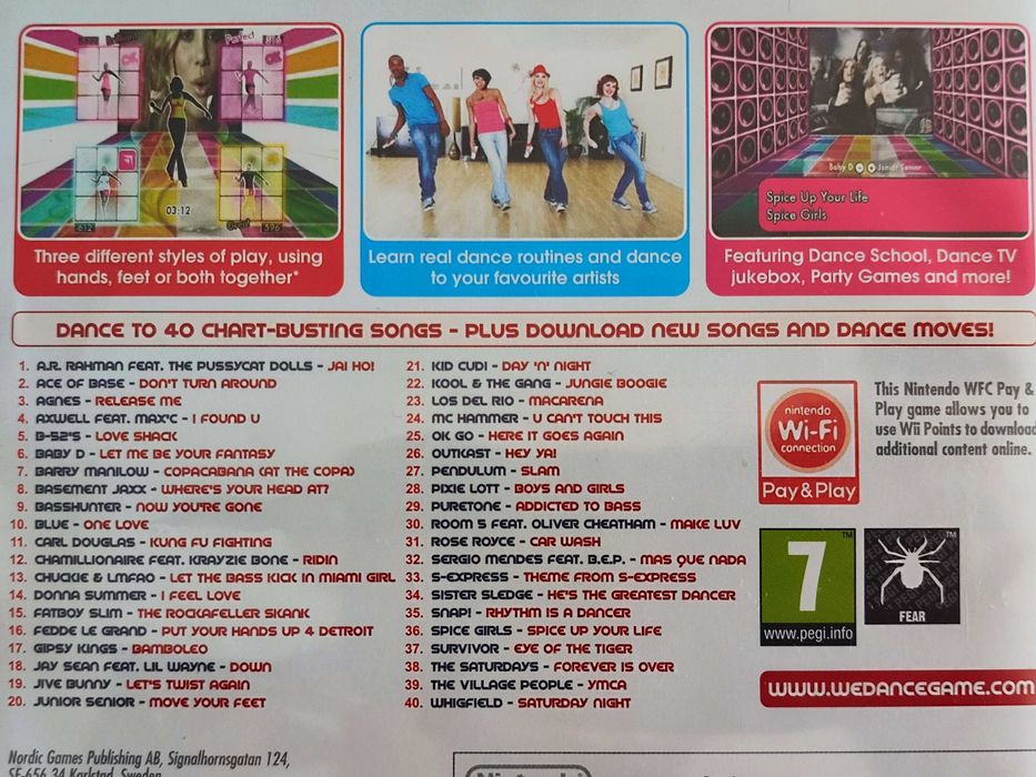 Jogo We Dance para Nintendo Wii