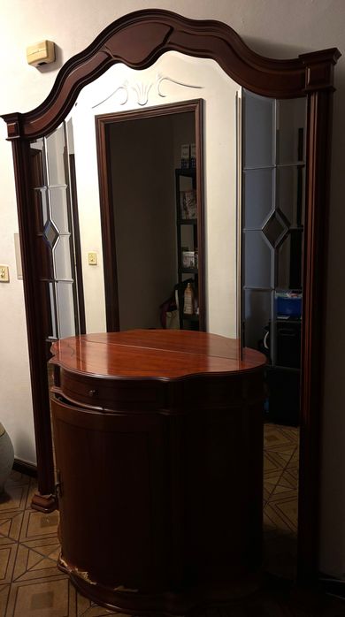 Móvel de Hall de Entrada | Madeira Maciça