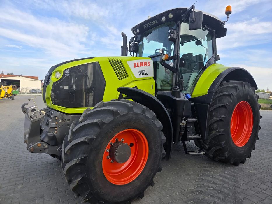 Claas Axion 850 2017 Rok, HexaShift, Nie Malowany, Stan Bardzo Dobry