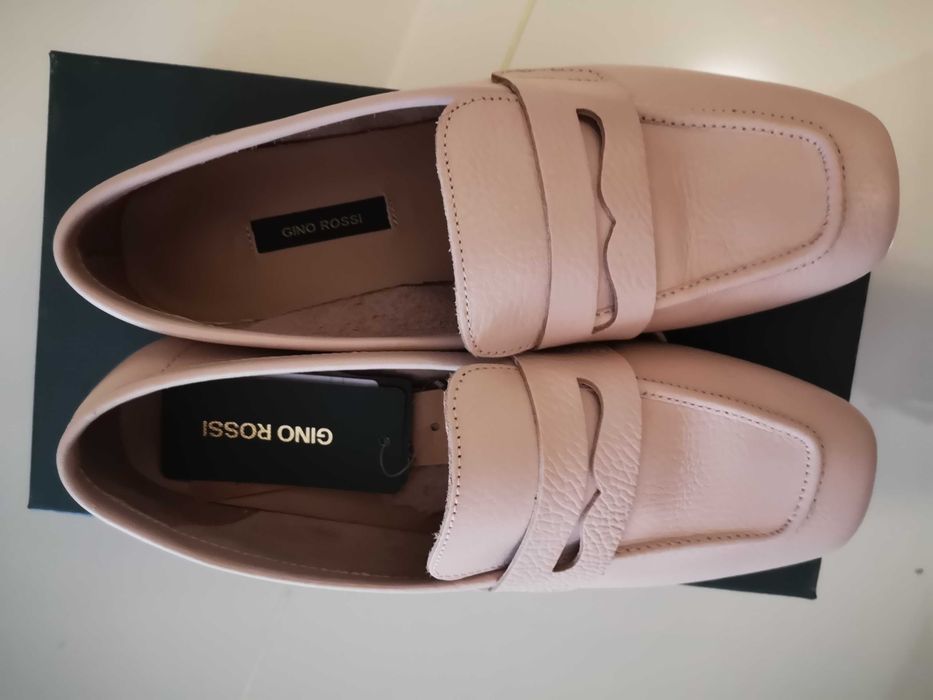 Gino Rossi Nowe Skorzane Bezowe Buty 37 - sprzedam!