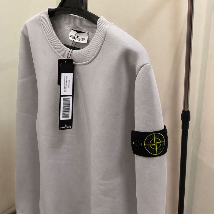 STONE ISLAND | Світшот Стон айленд | кофта Стонік сірий