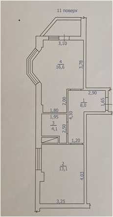 1-кімнатна квартира за адресою вул. Балківська (площа 42,5 м²) - Atlanta.ua - фото 13