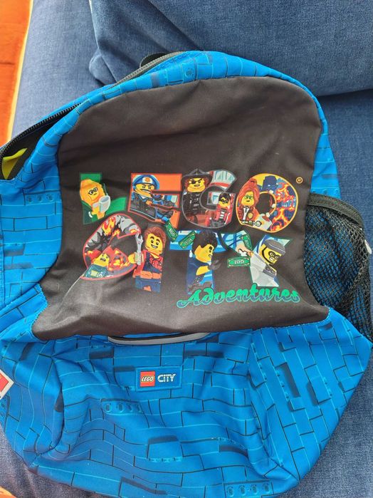 Plecak przedszkolny mały na wycieczki LEGO city