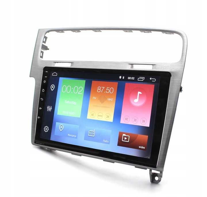 Radio nawigacja Android GPS VOLKSWAGEN GOLF 7 VII 13r nowe z defektem