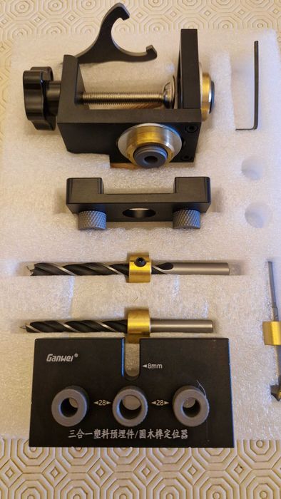 3-in-1 Adjustable Dowel Jig434857508582215681