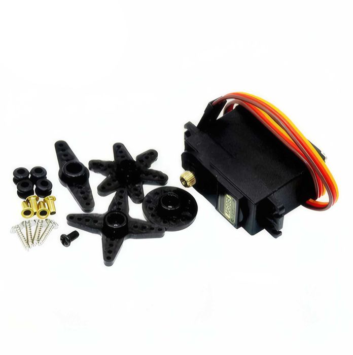 ••• Сервопривод MG995, Сервомотор к ESP32, Arduino, STM32, RaspberryPi