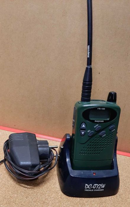 MAYCOM FR-100 Odbiornik Nasłuchowy Skaner Radiowy 5 zakresowy AIR, PMR