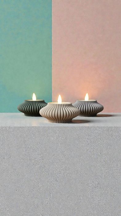 Suporte para velas led