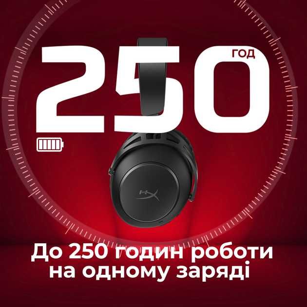 Безпровідні навушники HyperX Cloud Alpha 2 Wireless Black (AJ5C7AA)