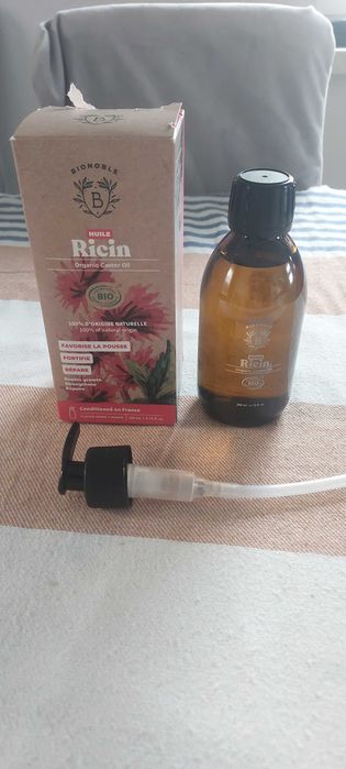 Bionoble organiczny olej rycynowy 100%, 200 ml