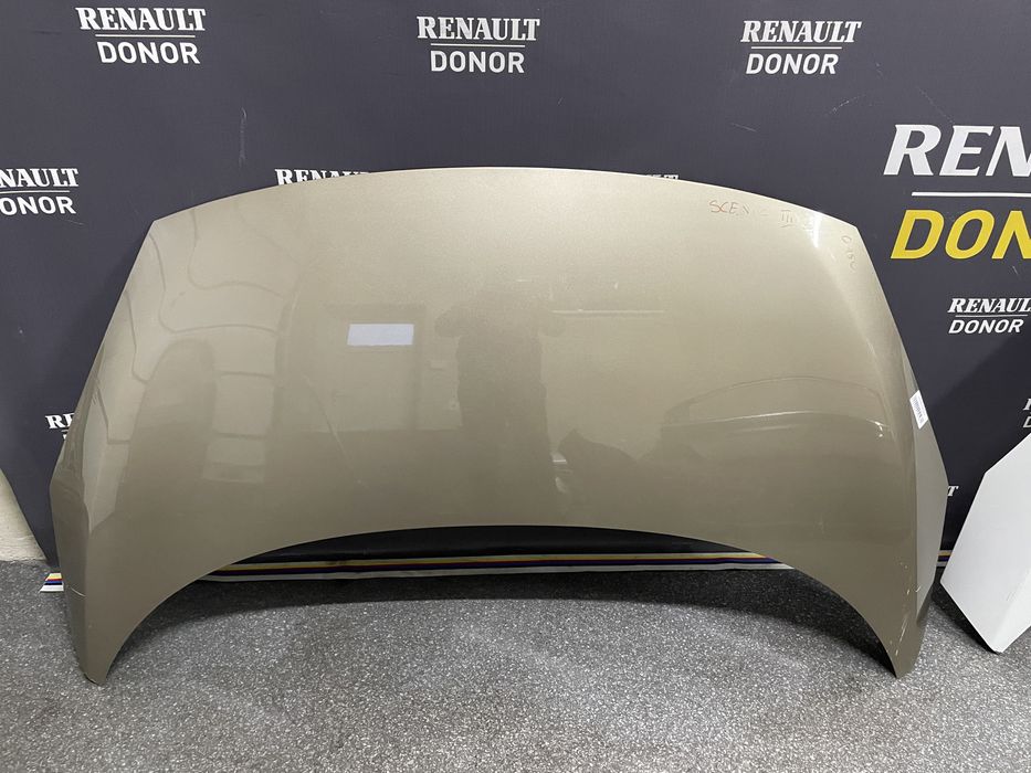 Капот Рено Сценік 3 2012-2016 рестайл запчастини