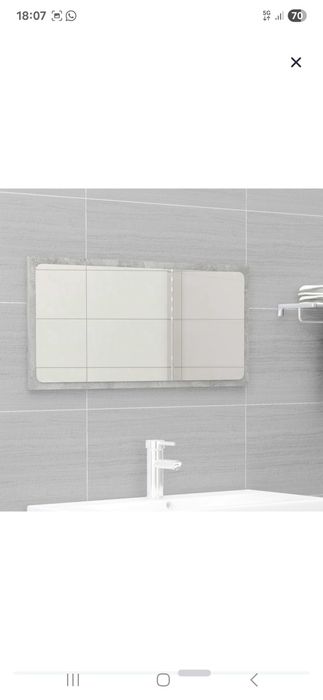Movel WC 80 + Espelho novo