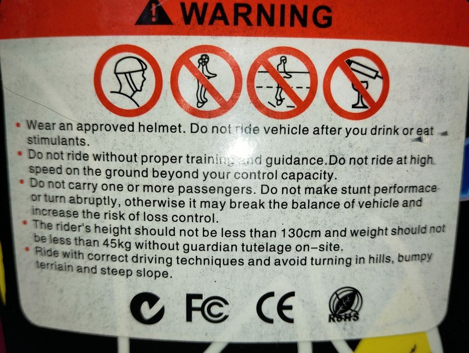 Hoverboard | Urban style | semi-novo