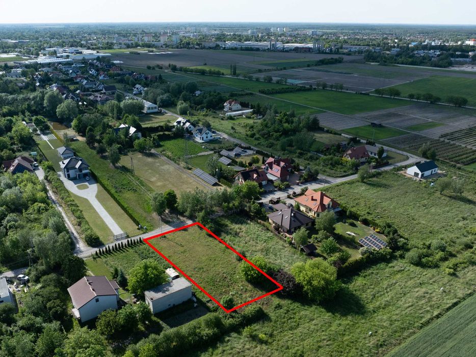 Działka z MPZP pod zabudowę jednorodzinną. 1339m2