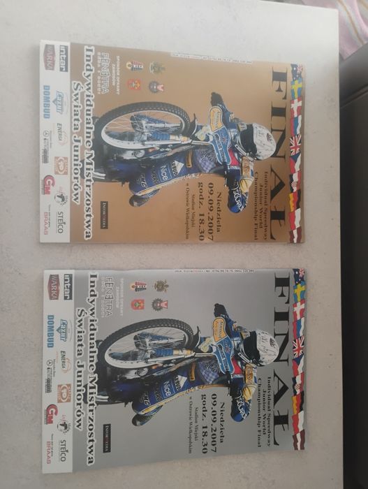 Programy żużlowe Finał 2007 individual Speedway junior world Championi