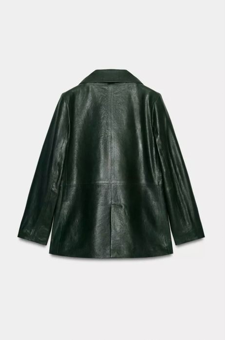 Шкіряний піджак куртка Zara Limited ed