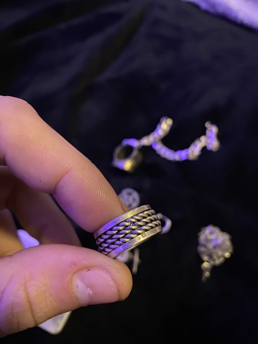 Comjunto de joalharia em prata