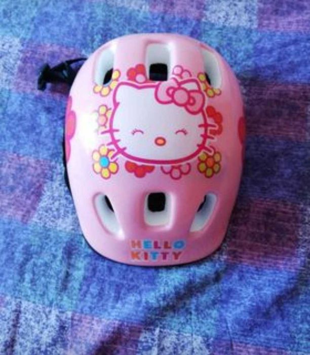 Capacete Hello Kitty