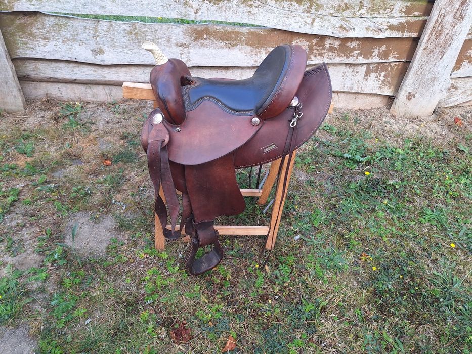 Siodlo westernowe Continental, szerokie,