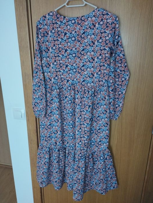 Vestido midi floral