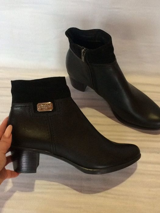 Чоботи натуральна шкіра Демі