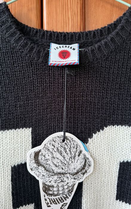 Светр ICECREAM Running Dog Knitted Sweater, оригінал!