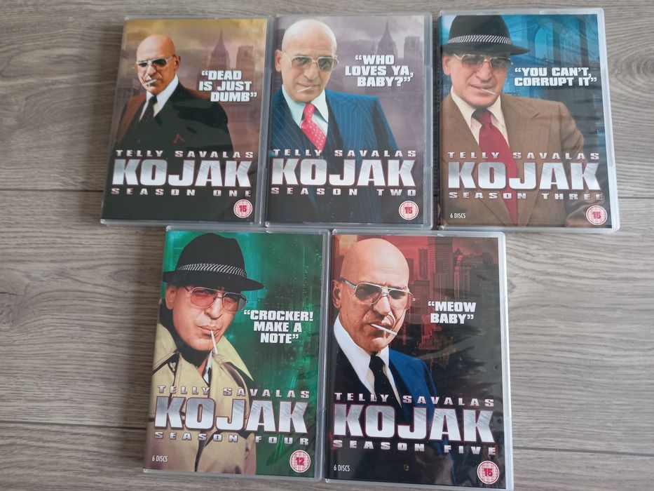 Kojak serial 5 sezonów dvd