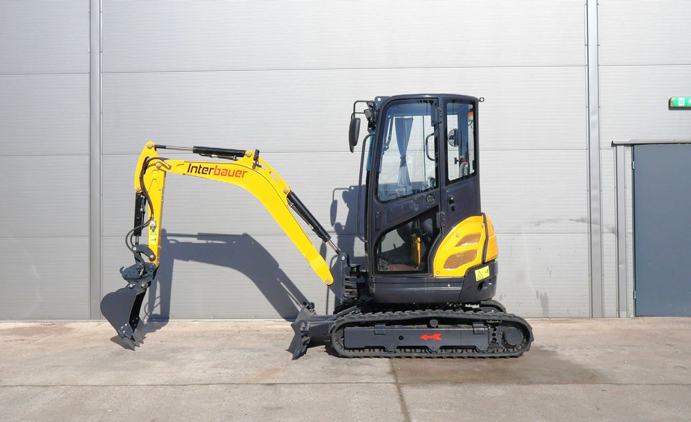 NOWA minikoparka Interbauer IB30 MASA WŁASNA zweryfikowana 2500kg YANMAR KABINA GWARANCJA